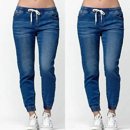 Skinny Jogger Jeans Elastisch Comfortabel voor Vrouw