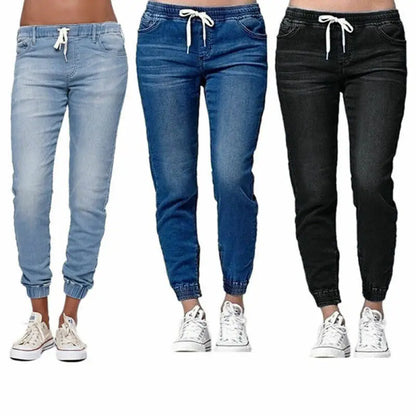 Skinny Jogger Jeans Elastisch Comfortabel voor Vrouw