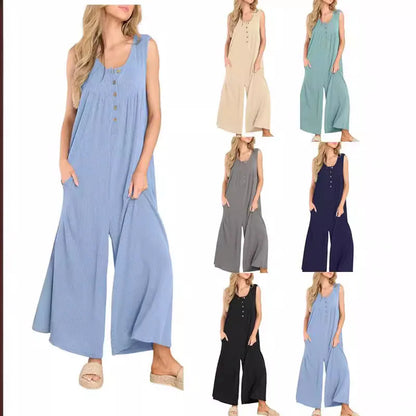 Dames Jumpsuit Zomerse Korte Broek jumpsuit