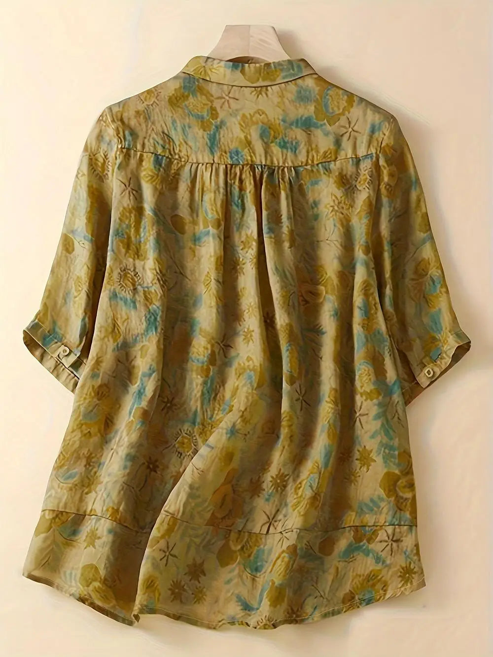 Vrouwelijke Zomer Blouse met Bloemenprint