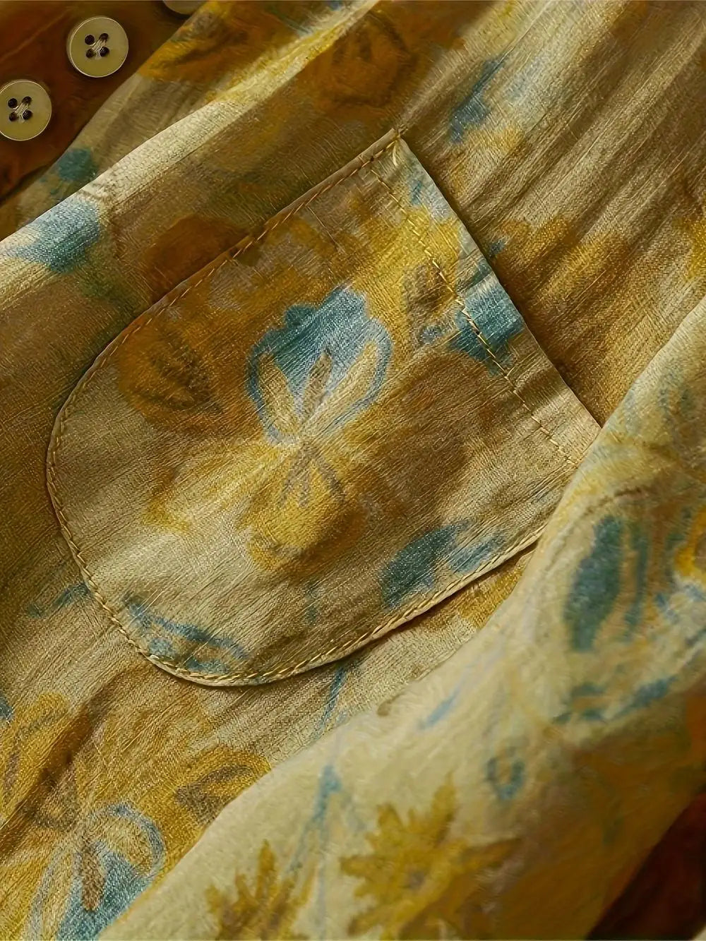 Vrouwelijke Zomer Blouse met Bloemenprint