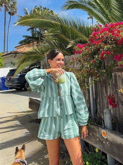 Zomerse Ruitjes Jurk Vrouw Moda