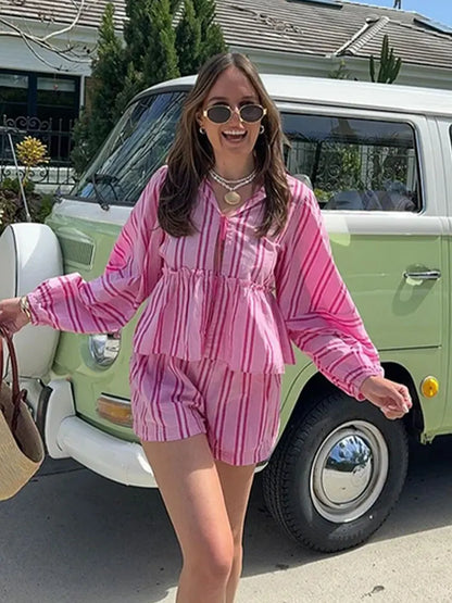 Zomerse Ruitjes Jurk Vrouw Moda