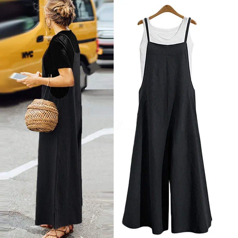 Zomerse Jumpsuit Zonbestendig Licht en Comfortabel