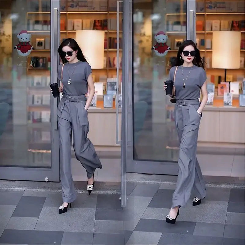 Zomer Ensemble Velisca Chic Jurk en Broek