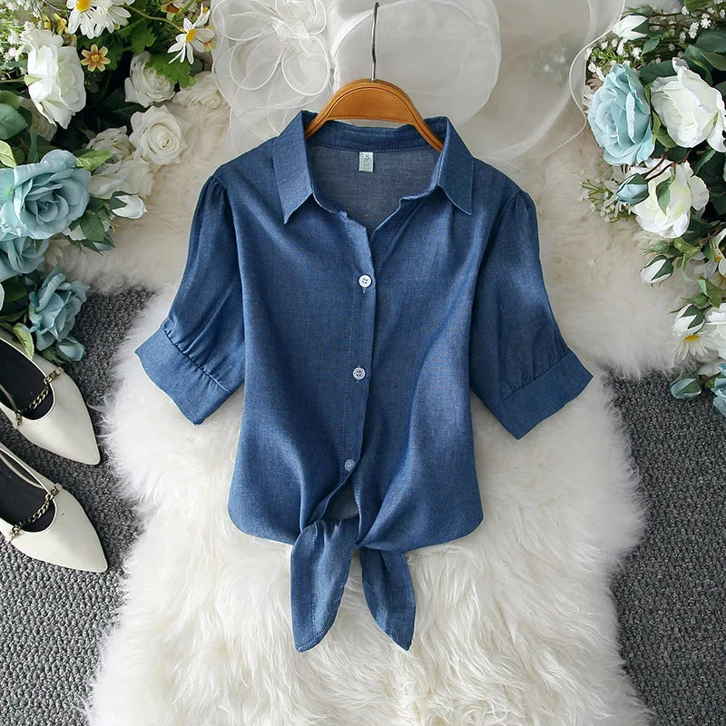 Vrouwelijke Blouse Wit Elegante Zomerjurk Stijl