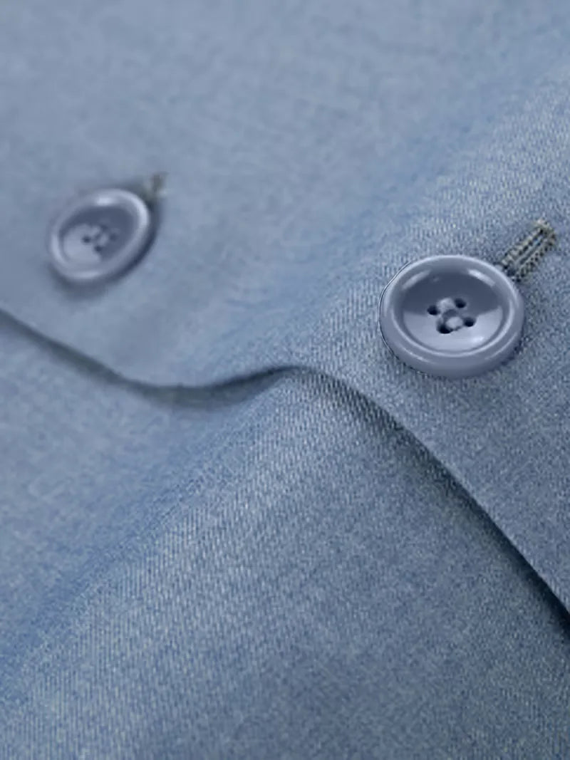 Casual blazer met dubbele knoopsluiting