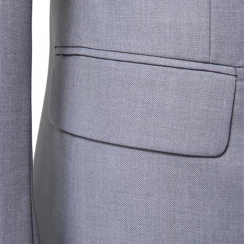 Casual blazer met dubbele knoopsluiting