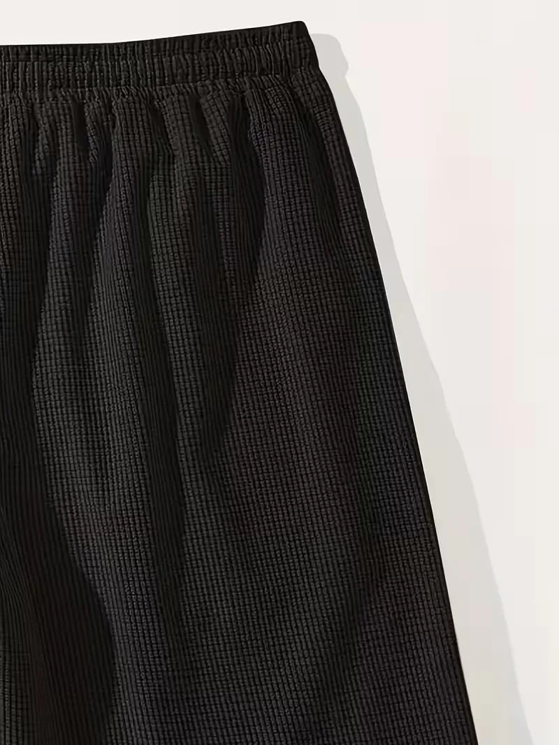 Casual shorts met trekkoord taille en zijzakken