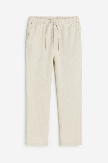 Herenbroek Met Koord - Casual en Elegante Stijl
