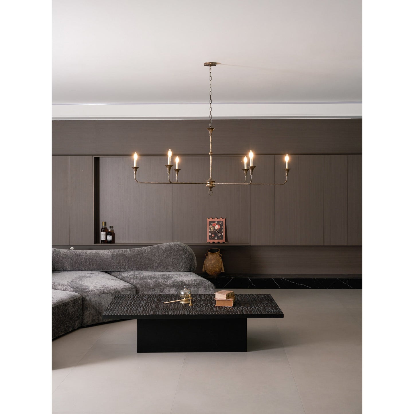 Kaarslamp Kroonluchter Messing Metaal Goud Zwart Wit Nikkel Woonkamer Eetkamer 5 6 Armen Hanglamp Vintage Kaarsenkroonluchter