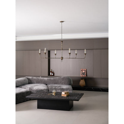 Kaarslamp Kroonluchter Messing Metaal Goud Zwart Wit Nikkel Woonkamer Eetkamer 5 6 Armen Hanglamp Vintage Kaarsenkroonluchter