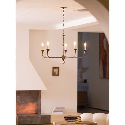 Kaarslamp Kroonluchter Messing Metaal Goud Zwart Wit Nikkel Woonkamer Eetkamer 5 6 Armen Hanglamp Vintage Kaarsenkroonluchter