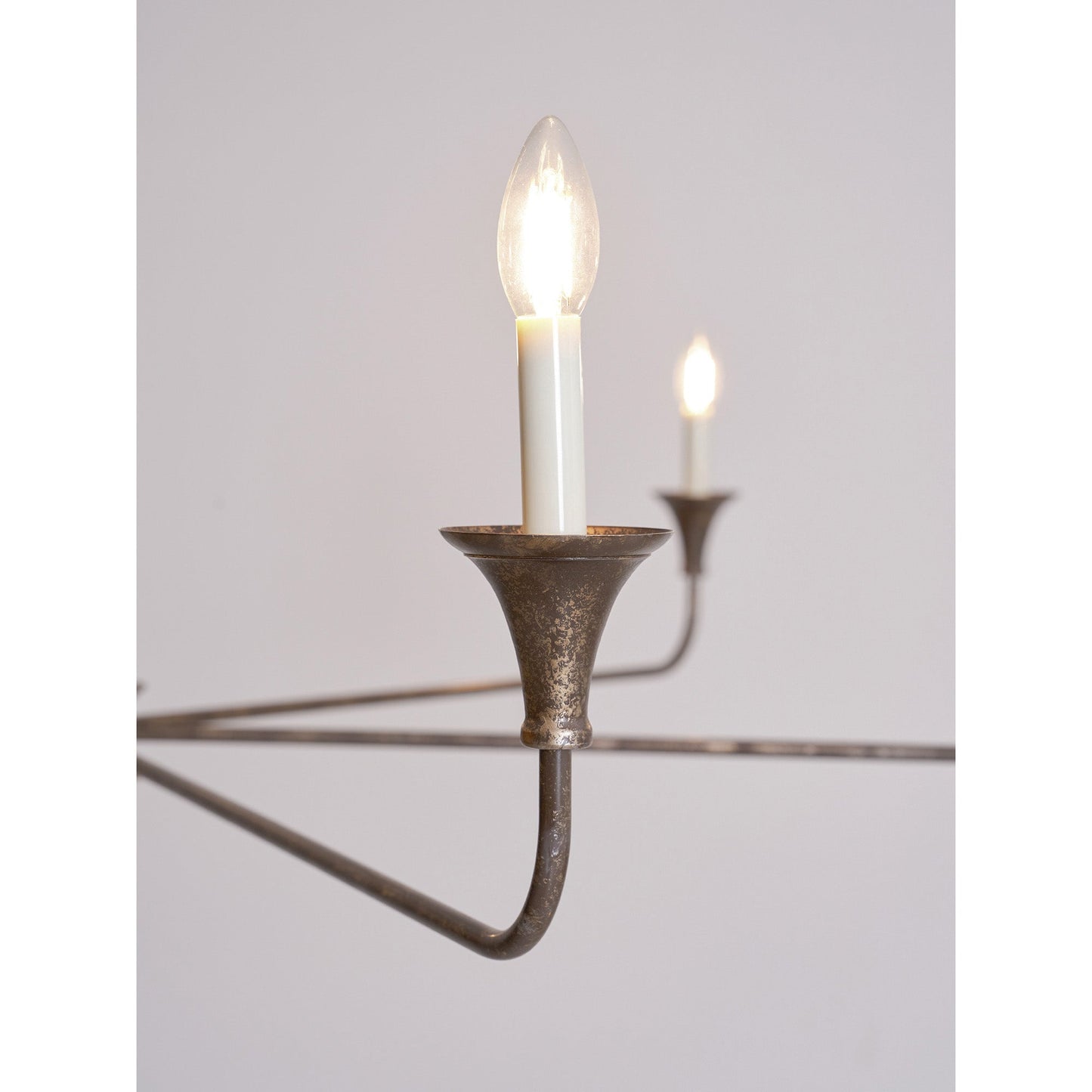 Kaarslamp Kroonluchter Messing Metaal Goud Zwart Wit Nikkel Woonkamer Eetkamer 5 6 Armen Hanglamp Vintage Kaarsenkroonluchter