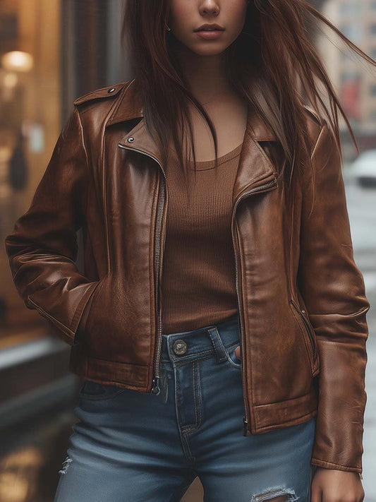 Dames Jas Warme Vintage Herfst Winter Collectie - StudioMarella