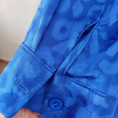 Dames Badpak Tweedelig Comfortabel Celeste Blauw