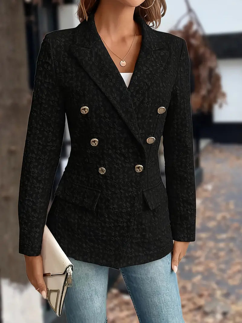 Celine | Zwarte Blazer Dames – Stijlvol, Tijdloos & Elegant 4