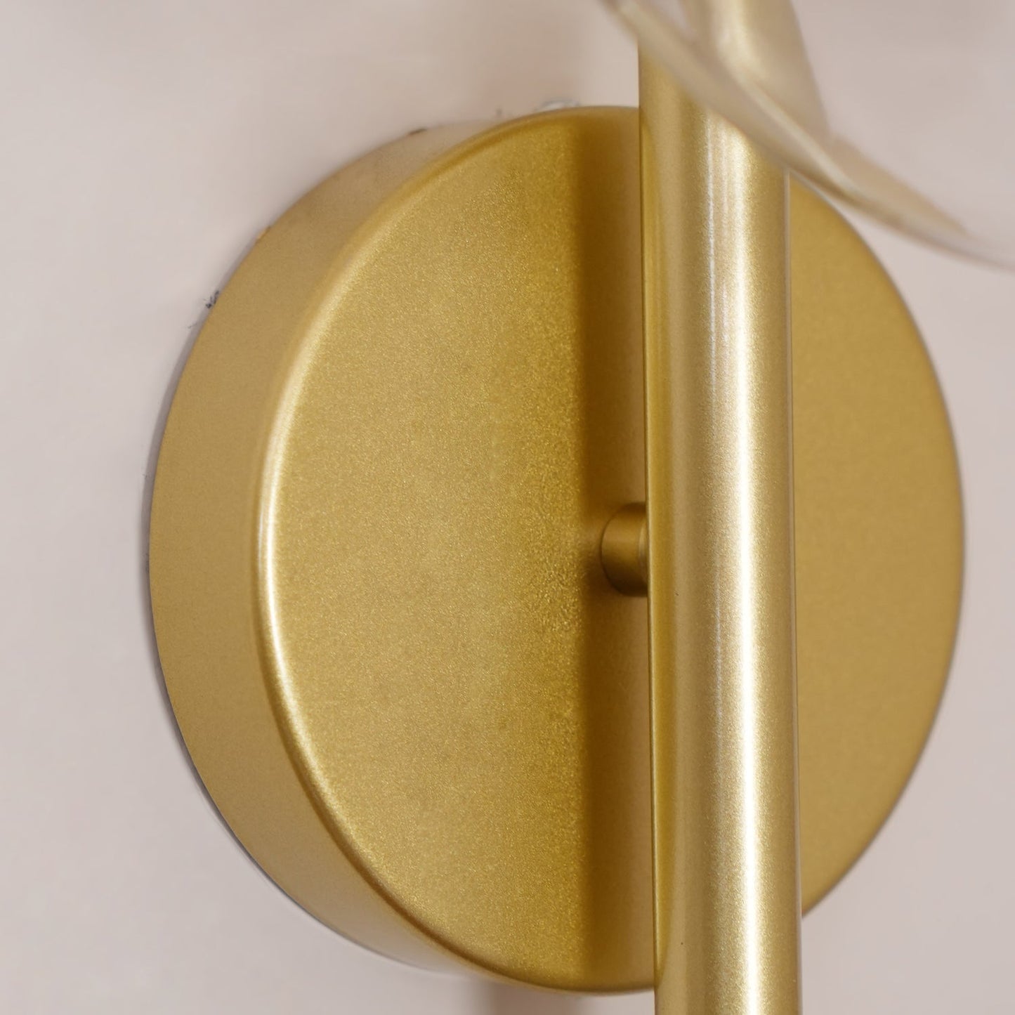 Wandlamp Glas Rond Scandinavisch LED 5W Zwart Goud 20cm Design