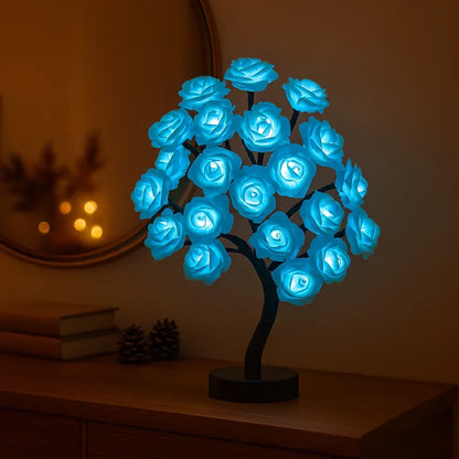 Decoratieve LED-Bloemenboom met Roze Bloesem voor Sfeervolle Binnenverlichting 40cm