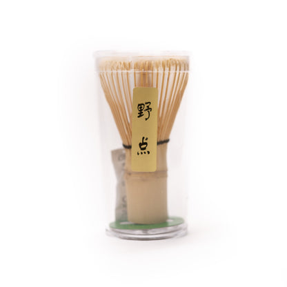Matcha Klopper Compact Bamboe 48 Tanden Klein Chasen Reizen Opslag Matchakom