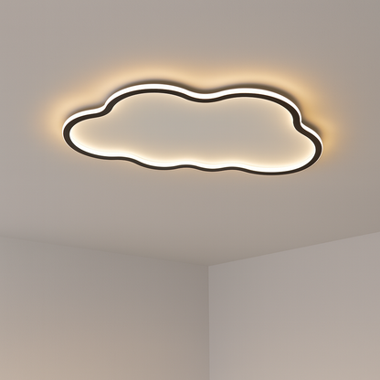 Cloud plafondlamp LED aluminium PVC wit slaapkamer woonkamer plafondverlichting modern Scandinavisch design
