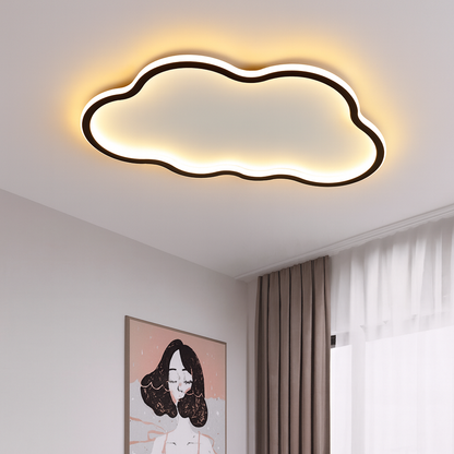 Cloud plafondlamp LED aluminium PVC wit slaapkamer woonkamer plafondverlichting modern Scandinavisch design