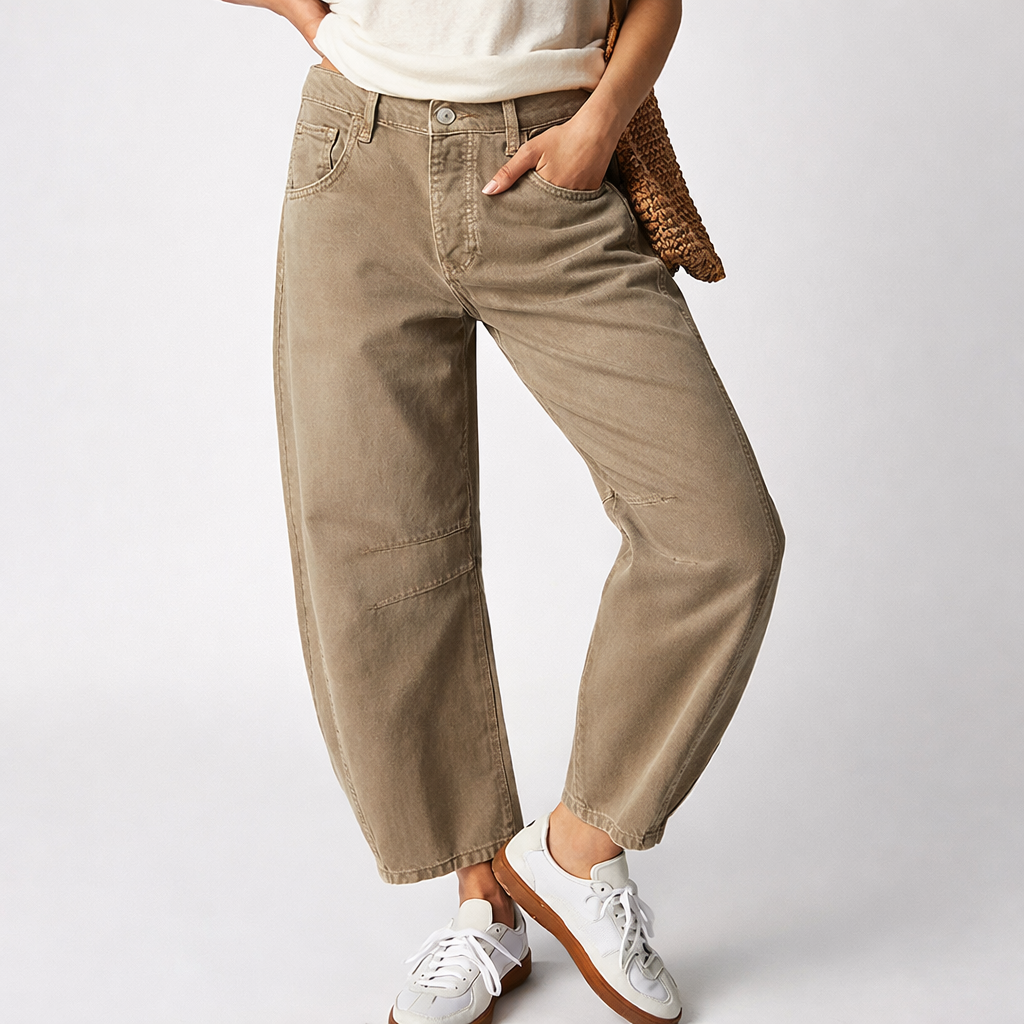 Dames Broek Wijd Comfortabel Ballon Model