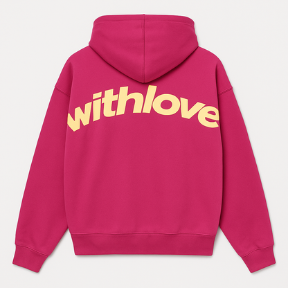Unisex Hoodie met Opvallende Grafische Print