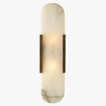 Marmeren wandlamp voor slaapkamer en woonkamer met zachte sfeerverlichting