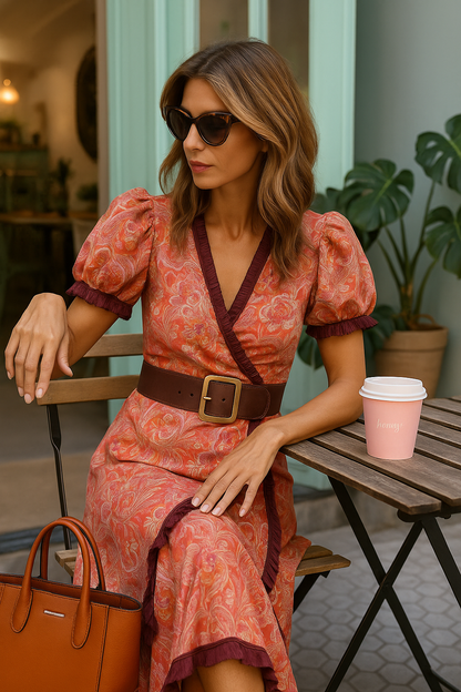 Dames Maxi-jurk Elegant Soepele Pasvorm