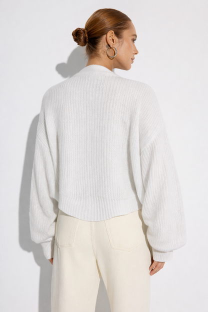 Dames Vest Comfy Pofmouwen Elegante Trendy