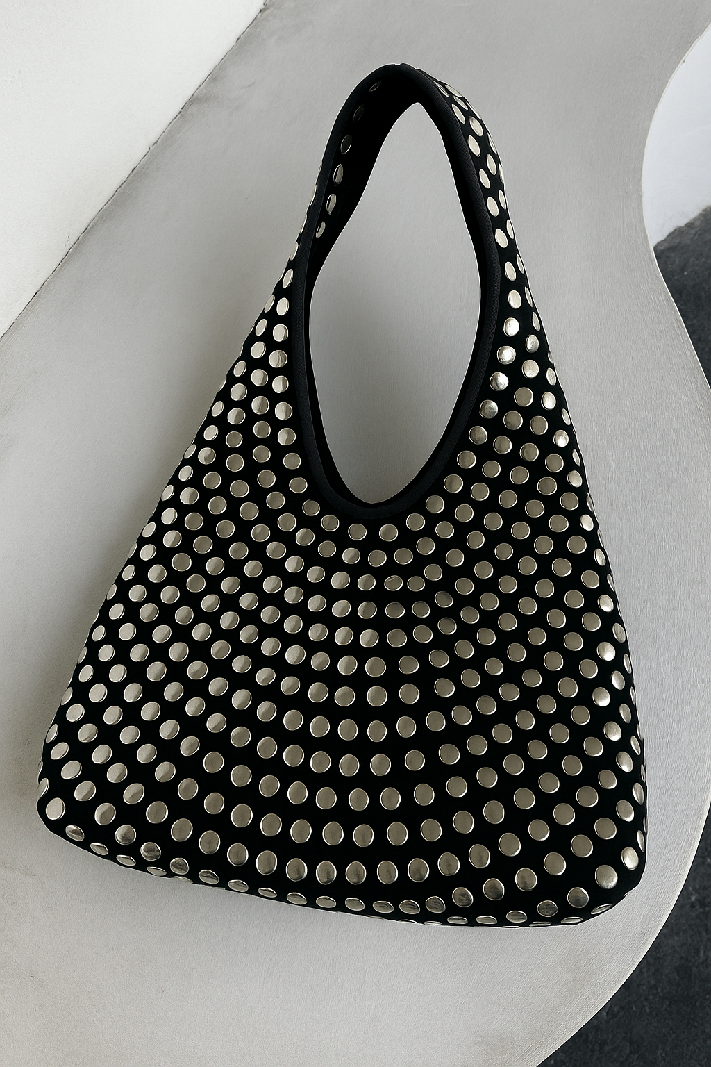 Schoudertas Dames Studded Trendy Compact Design - StudioMarella