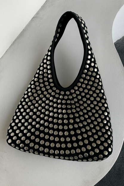 Schoudertas Dames Studded Trendy Compact Design - StudioMarella