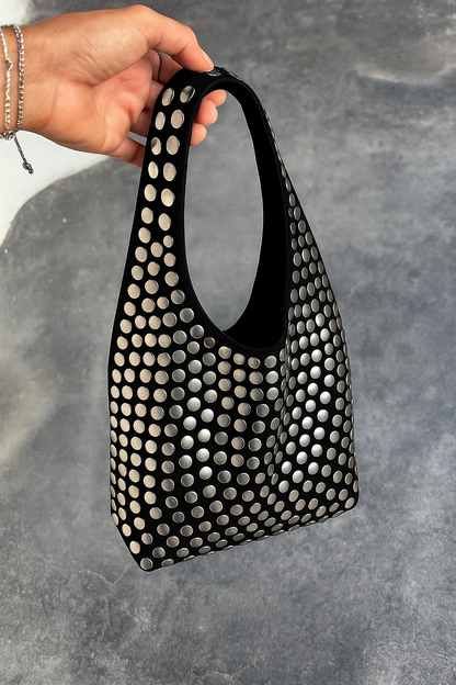 Schoudertas Dames Studded Trendy Compact Design