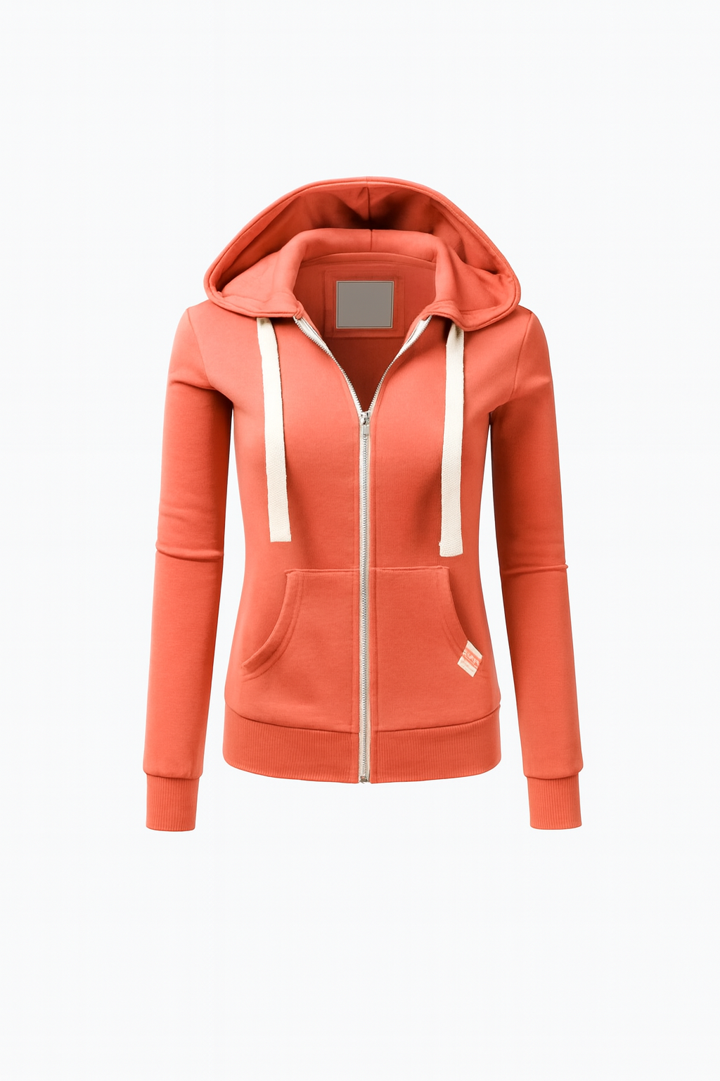 Dames Fleece Hoodie Comfortabel met Verstelbare Capuchon