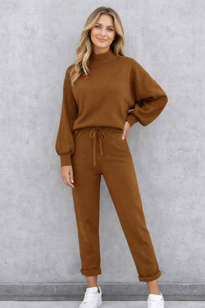 Dames Joggingpak - Comfy Tweedelig Huispak Zacht