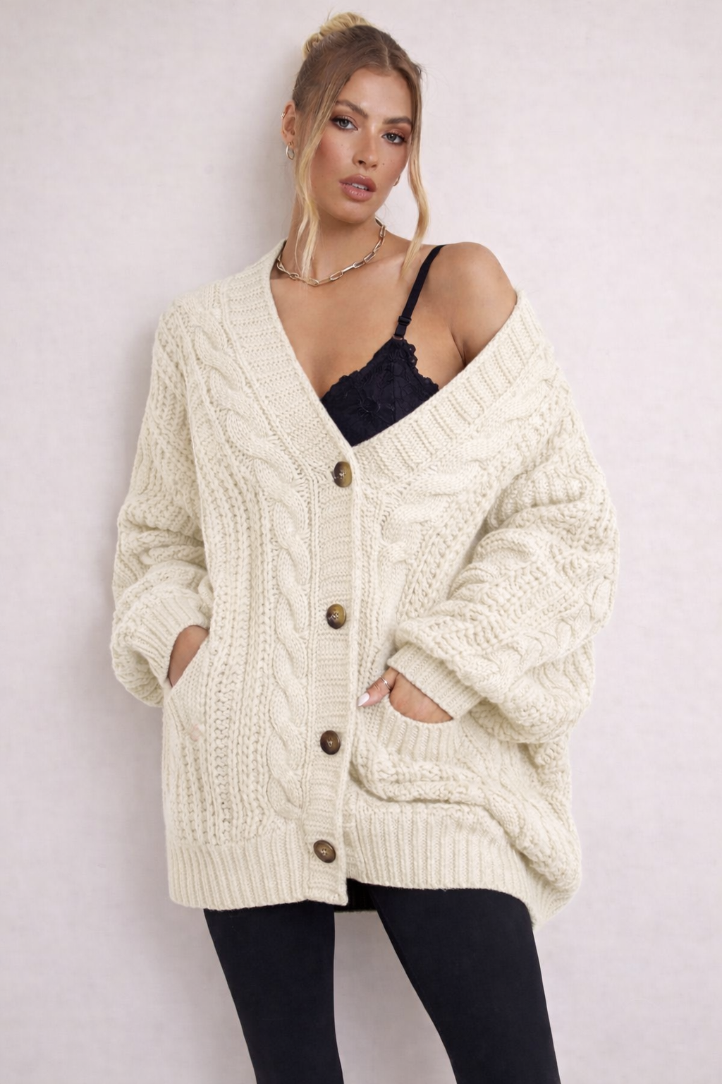 Dames Vest Gebreid Warm en Comfortabel