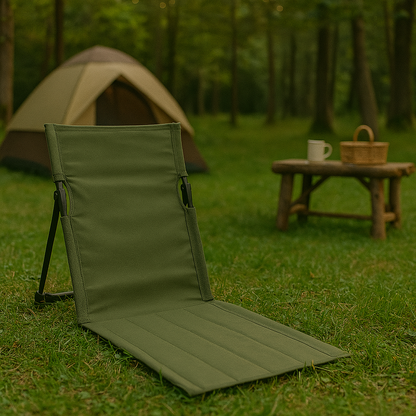 Opvouwbare Campingstoel – Ultralicht & Compact met Ergonomische Steun voor Trekking en Outdoor