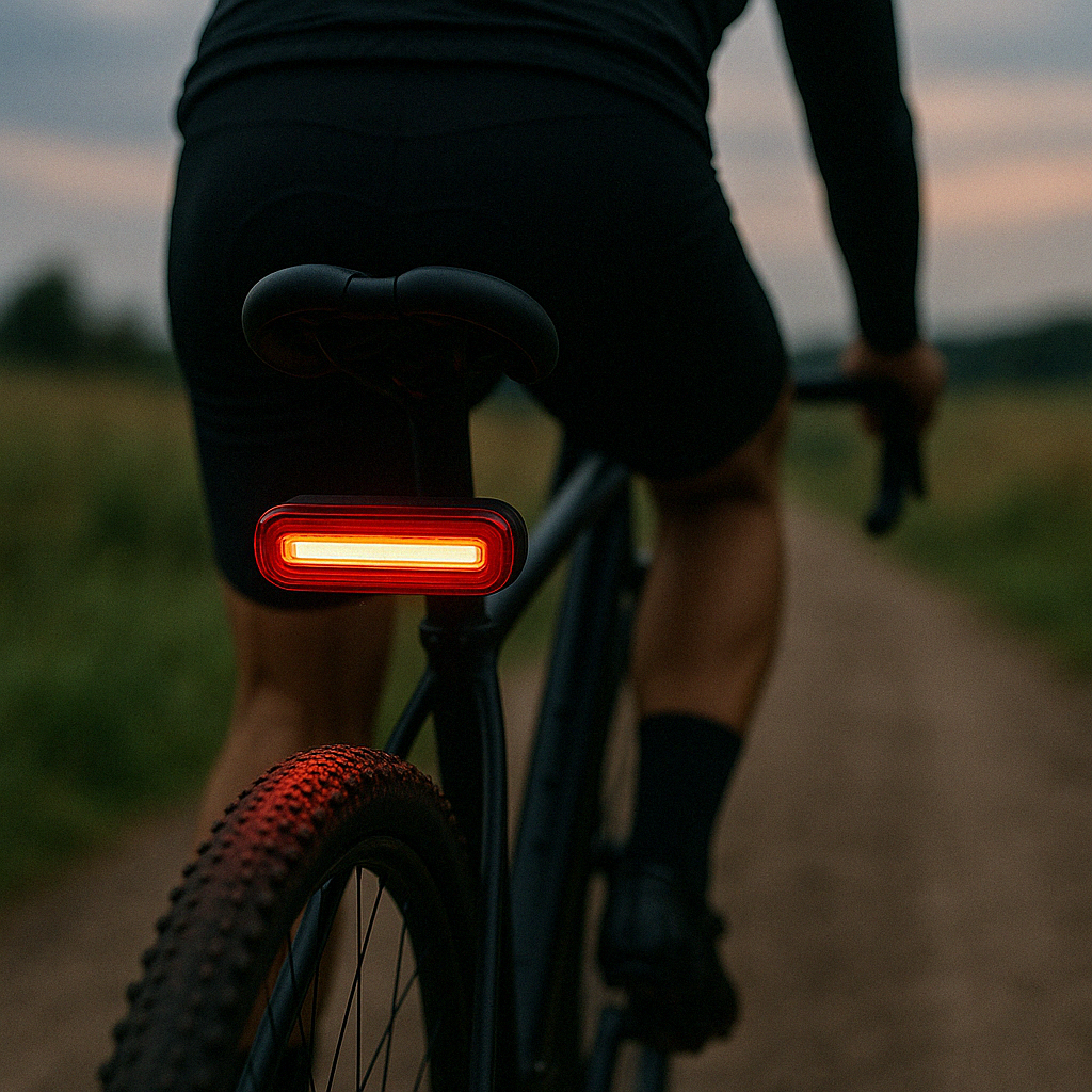Compacte USB Fietsachterlicht met 200 Lumen & Stroboscoop – Veiligheidslicht voor Nachtritten, 4 Lichtmodi, Waterdicht IPX5