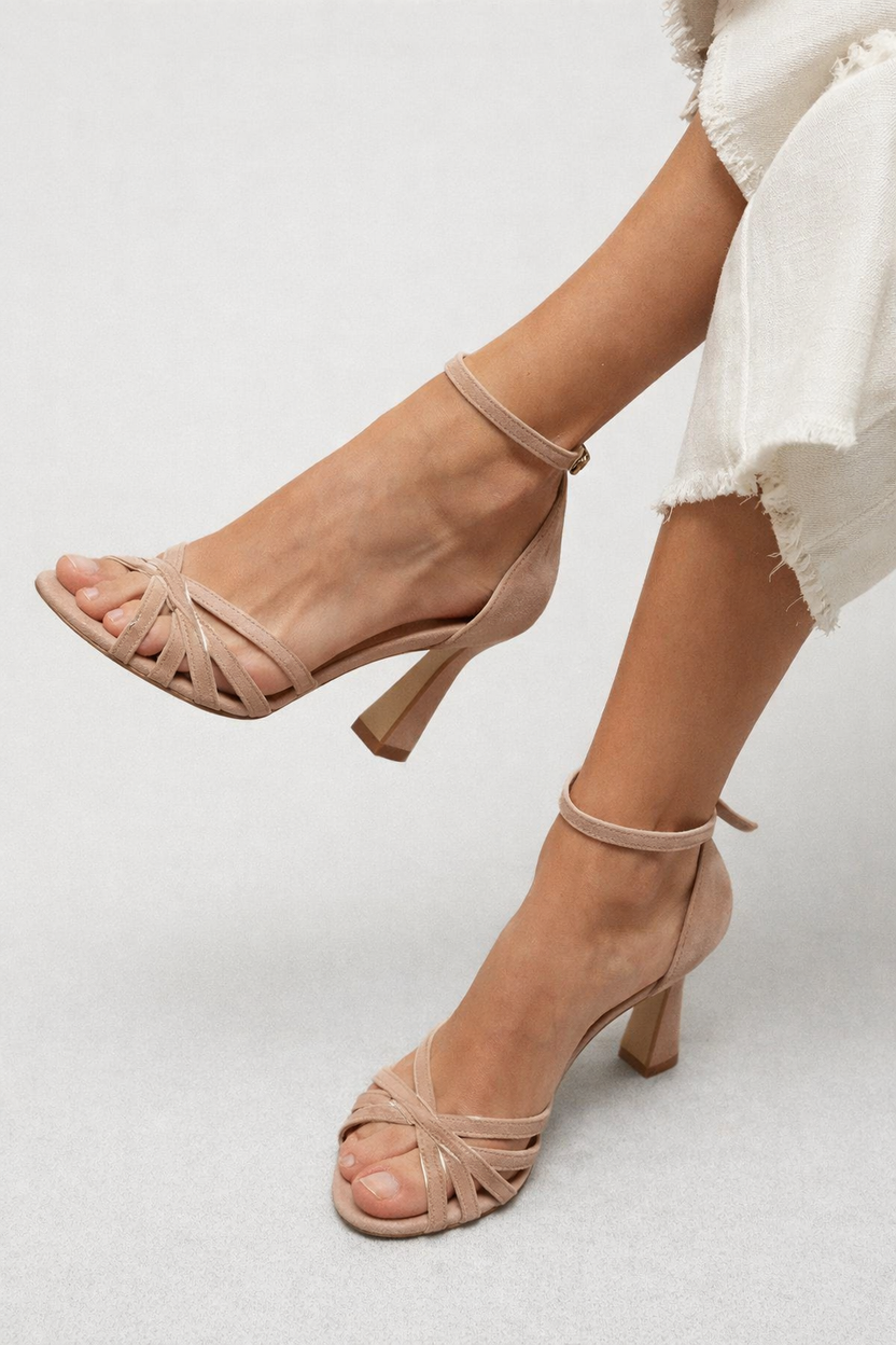 Dames Sandalen Patchwork Stijl