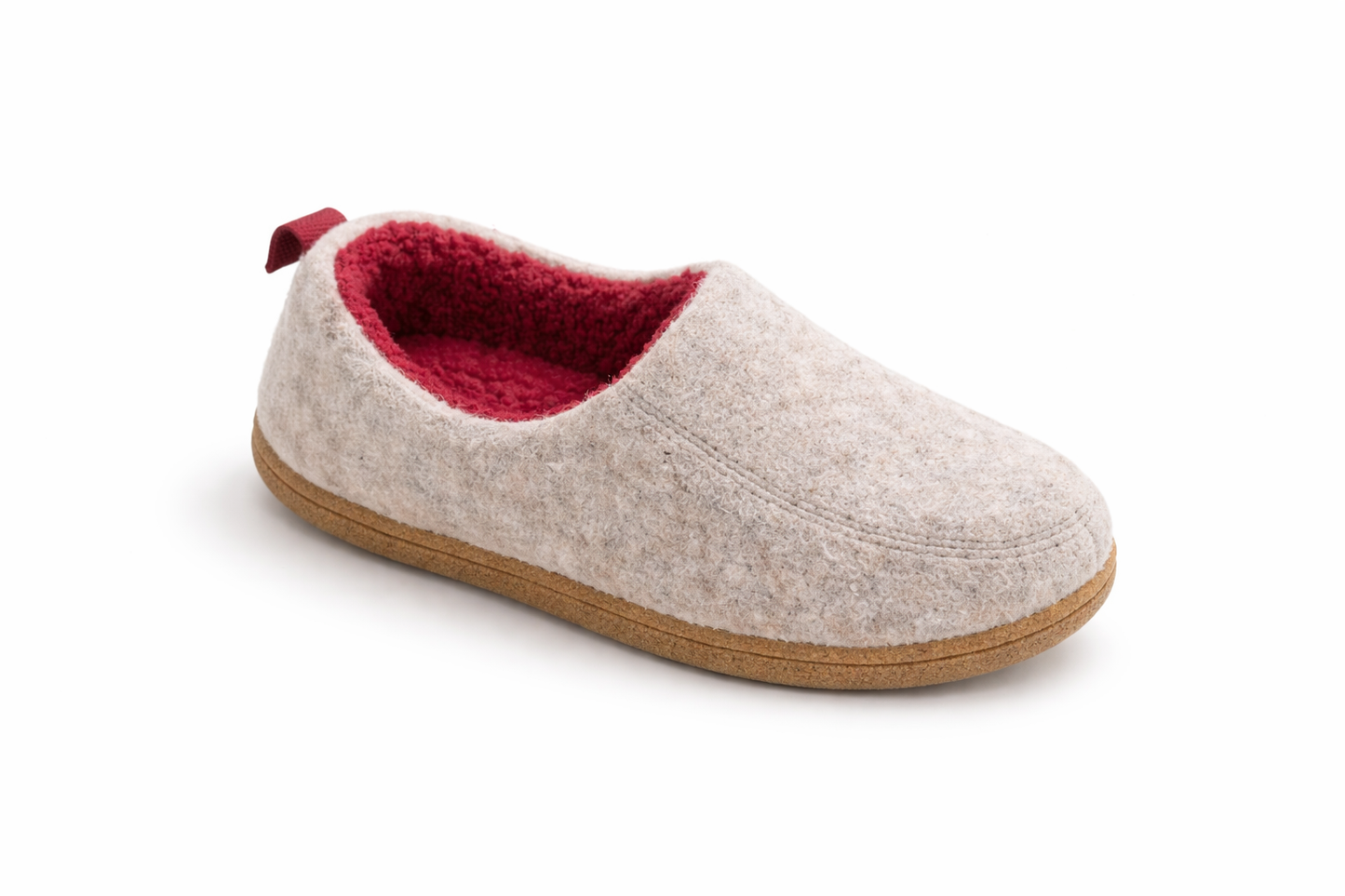 Orthopedische Dames Pantoffels Warm Fleece Voering Harde Zool