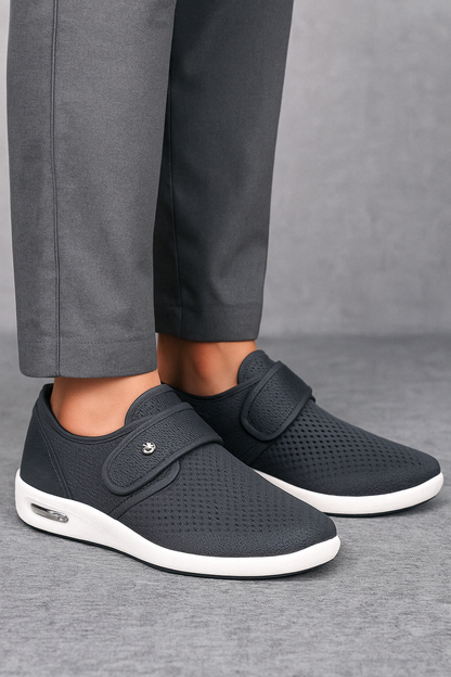 Heren Instappers Comfortabele Klittenband Schoenen Dagelijks Gebruik