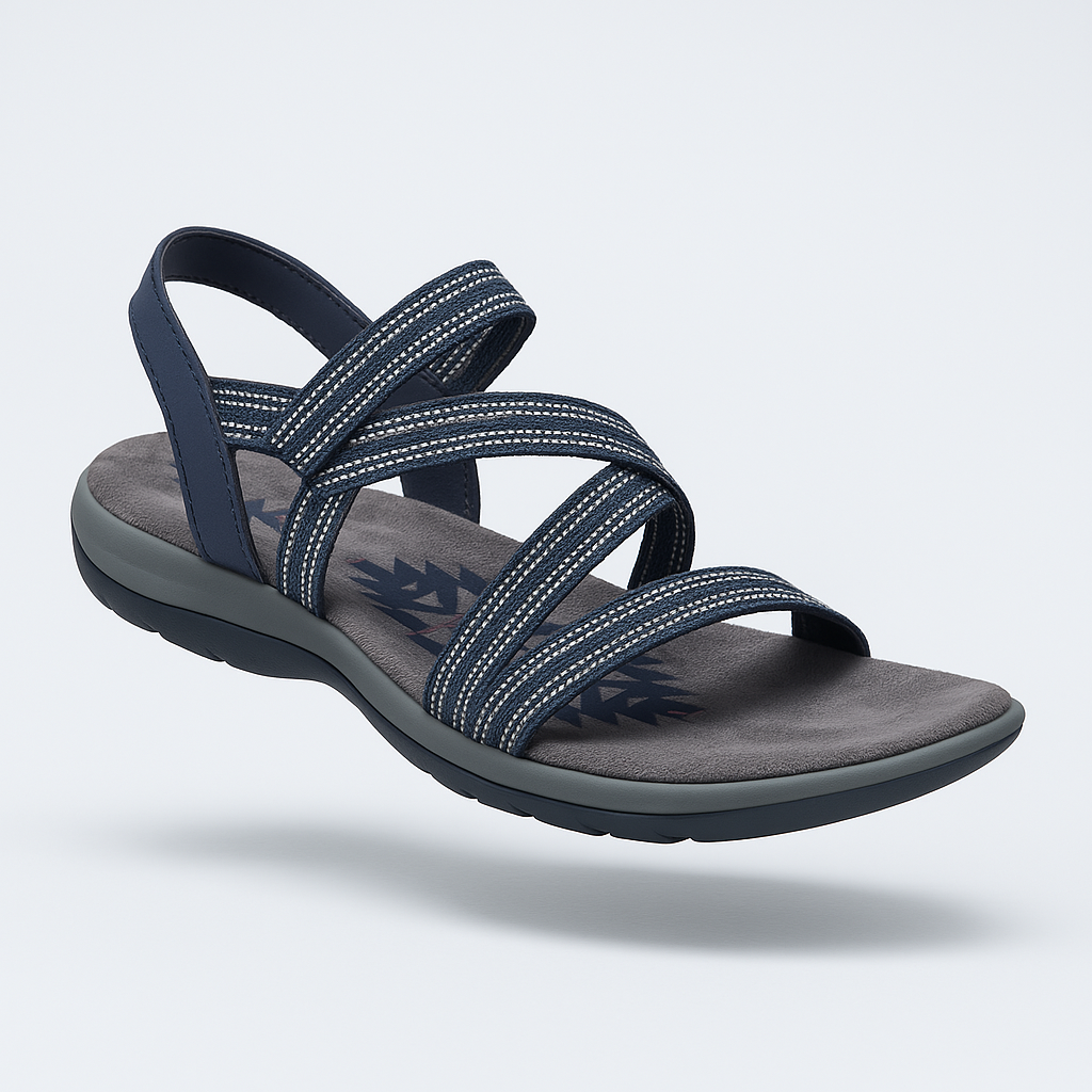 Dames Sandalen met Kruisband Zomer Sandalen Elegante Stijl - StudioMarella
