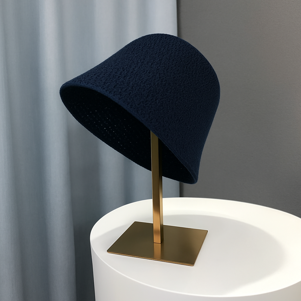 Gebreide Bucket Hat Dames Polyester Beige Khaki Zwart Roze Zonnebescherming Strand Opvouwbaar Zomerhoed
