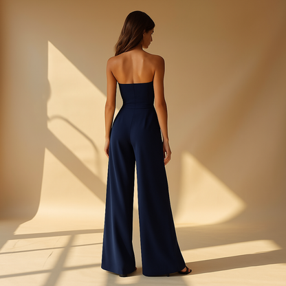 Malia Jumpsuit | Elegante Korsetjurk Zonder Schouders