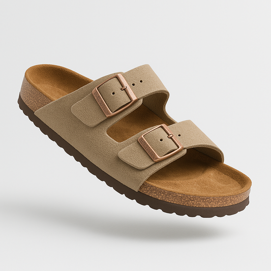 Unisex Sandalen Suède Comfortabel Steunzool - StudioMarella