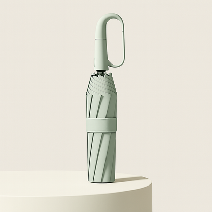 Automatische Opvouwbare Paraplu – Windbestendig Frame – Compact & Sterk – Knopdrukmechanisme – Waterafstotend Doek – Regenparaplu voor Stad & Reis
