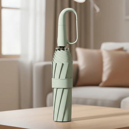 Automatische Opvouwbare Paraplu – Windbestendig Frame – Compact & Sterk – Knopdrukmechanisme – Waterafstotend Doek – Regenparaplu voor Stad & Reis