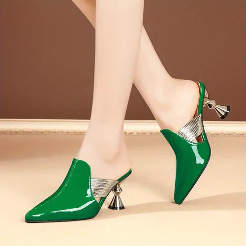 Dames Sandalen Effen Leer Trendy Zomer