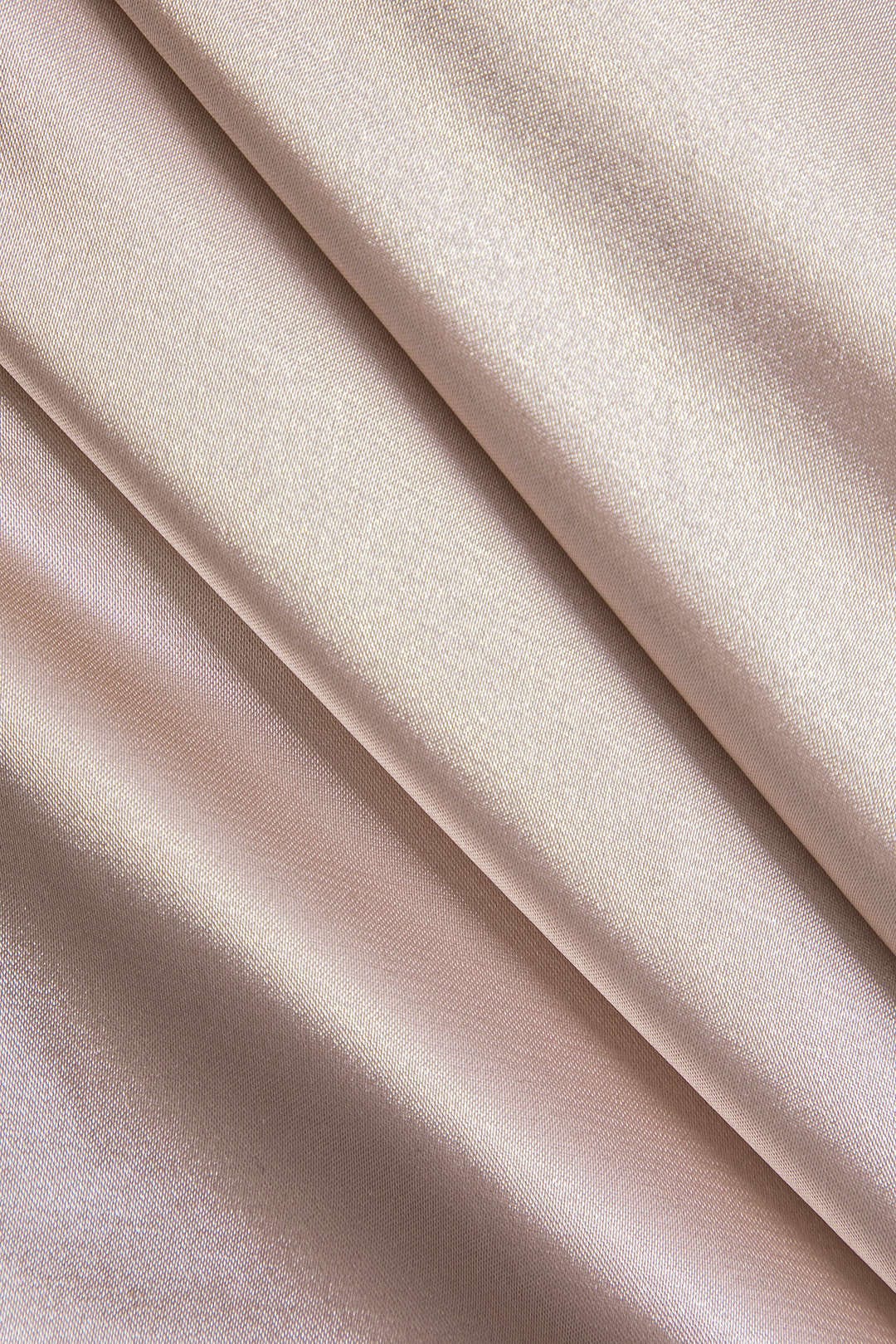 Vrouwelijke Blouse Asymmetrische Mouw van Satijn